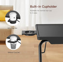 Adjustable TV Tray Table – Foldable Tray with 6 Height & 3 Tilt Settings