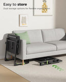 Easy Folding TV Tray Table – Adjustable TV Dinner Tray for Couch, Bed & Living Room