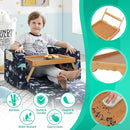 FSC 100% Bamboo Bed Tray with Folding Legs – Natural Breakfast & Serving Table for Bed, Sofa & Kids